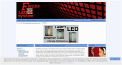 Desktop Screenshot of feniks-led.pl